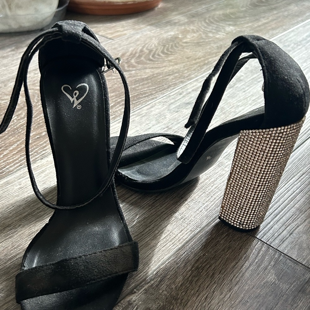 Black heels